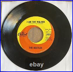 Beatles Hello Goodbye I An The Walrus Capitol 2056 45rpm WithRARE PS! West Coast