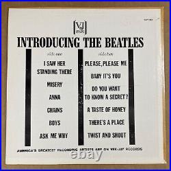 Beatles Introducing. Beatles Vee Jay Vee Jay VJLP 1062 LP 1062 LP
