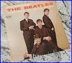 Beatles Introducing The Beatles Ad Back Mono Vee Jay VJ LP Album Record VG+