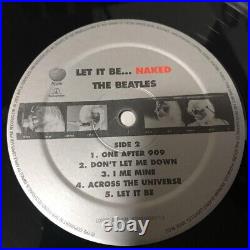 Beatles LET IT BE NAKED EU Original Edition 1st Press 7 Vinyl Included Booklet