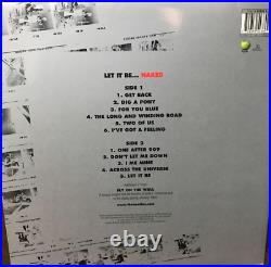 Beatles LET IT BE NAKED EU Original Edition 1st Press 7 Vinyl Included Booklet