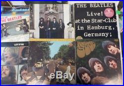Beatles LP Vinyl Record, Twist & Shout, Abby Road, 65', Meet the, Hamburg, Lot of 12