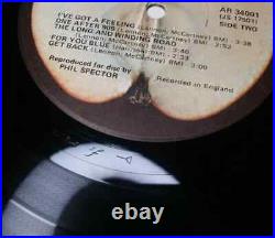 Beatles Let It Be Apple Winchester Record club ORIGINAL 1970 RARE EX