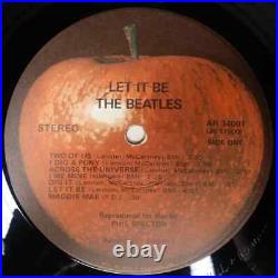 Beatles Let It Be Apple Winchester Record club ORIGINAL 1970 RARE EX