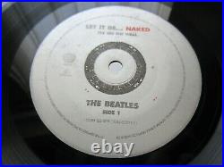 Beatles Let It Be Naked EU Vinyl LP w 7 inch Single 2003 Flyer Lennon McCartney