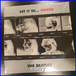 Beatles Let It Be Naked Vinyl withbooklet and 7 inch apple records 2003