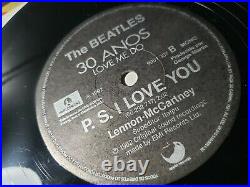 Beatles Love Me Do Brazil PROMO 7 Vinyl Single withINSERT 1000only 1992- butcher
