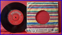 Beatles Love Me Do rare U. K. 1962 red Parlophone 45-rpm withsleeve, VG copy