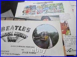 Beatles Magical Mystery Tour Japan Odeon Red Vinyl LP OP-9728 Lennon McCartney