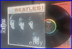 Beatles Meet The Beatles 1964 TRUE 1st press RARE Columbia Contract VG+