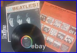 Beatles Meet The Beatles 1964 TRUE 1st press RARE Columbia Contract VG+