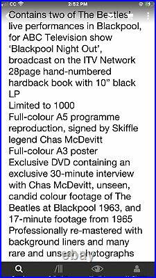 Beatles Nights In Blacklpool. Livesealed#606/1000ava Editionsplus Free Album