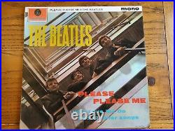 Beatles Please Please Me Rare Undocumented Cover Original UK Mono Vinyl