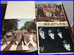 Beatles Record Lot Of (5)