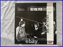 Beatles Revolver LP Red Vinyl Japan Odeon Records EAS-70136 Mono EX/EX OBI