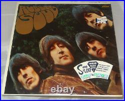 Beatles Rubber Soul Sealed Vinyl Records LP USA 1965 Matching Stereo & Mono Orig