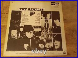 Beatles Rubber Soul promo punch 1st Pressing Mono NO THE BEATLES RIAA 4 ex/