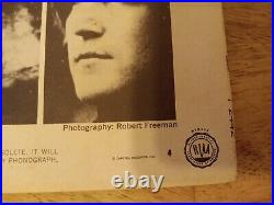 Beatles Rubber Soul promo punch 1st Pressing Mono NO THE BEATLES RIAA 4 ex/