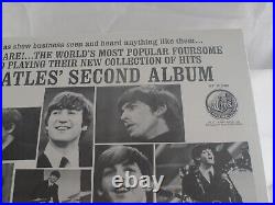 Beatles Second Album Sealed Vinyl Record LP USA 1968, 1971 RIAA 6 No Gold Record
