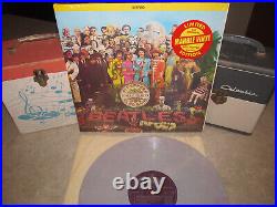 Beatles Sgt Peppers Lonely Hearts Club Band Marble Vinyl Canada 1978 Import Nm