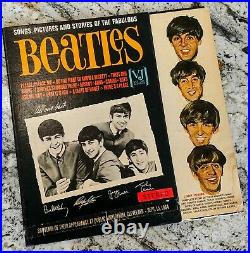 Beatles Songs Pictures and Stories STEREO Concert Banner Vee Jay VJ LP Album