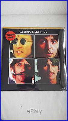 Beatles The Alternate Let It Be 2 Lp Yellow Vinyl Only 1000 Made Worldwide
