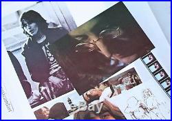 Beatles The Black Album Vinyl 3 Lp Poster Original Let It Be White Let It Be Ex+