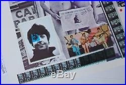Beatles The Black Album Vinyl 3 Lp Poster Original Let It Be White Let It Be Nm