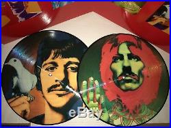 Beatles, The Number 1's, 180 Gram Picture Disc Vinyl, 2 Lp's, Gatefold