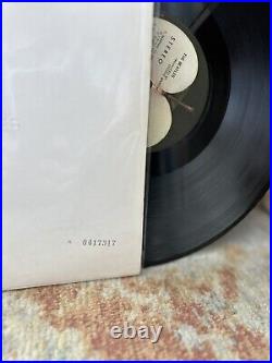 Beatles The White Album 1968 SWBO-101 Numbered Los Angeles Pressing #A 0417317