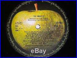 Beatles The White Album Double Vinyl Record LP Album PCS 7067-8 1968