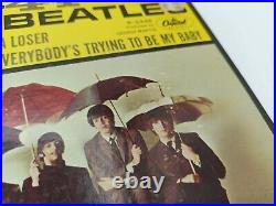 Beatles US EP Capitol R5365 4 BY THE BEATLES Record/Cover EUC