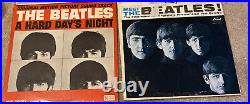 Beatles VINYL LP LOT Of 7 Hard Days Night, Help Meet The, Something New, Love
