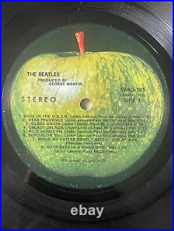 Beatles White Album Early First Pressing Numbered Edition ALL 7 ERRORS