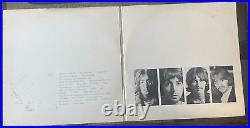 Beatles White Album Early First Pressing Numbered Edition ALL 7 ERRORS