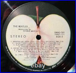Beatles White Album LP All 7 Errors Low # 0009422 All Inserts'68 NICE! RARE