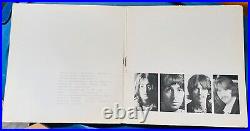 Beatles White Album LP All 7 Errors Low # 0009422 All Inserts'68 NICE! RARE