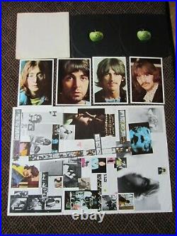 Beatles White Album Mono No 0210572 Top Opener Complete as released 22/11/68 VGC
