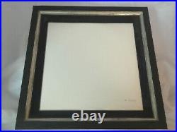 Beatles White Album Sealed Vinyl Records LP USA 1968-69 Numbered Embossed Framed
