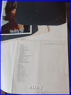 Beatles White Album UK 1st press KT TAX PCS 7068 # 037748 Poster VG+