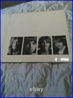 Beatles White Album. Vinyl 2 Lp. Apple. Exc. 100091. Stereo. No Photos