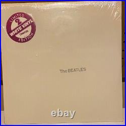 Beatles White Album sealed 1978 white vinyl 2 LP set McCartney Lennon