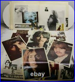 Beatles White Vinyl WITH inserts 2LP White Album MUST SEE