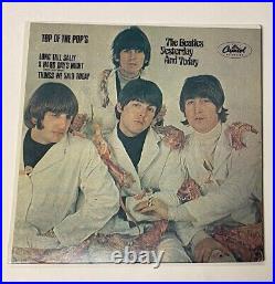 Beatles Yesterday & Today Butcher Cover Ep Top Of The Pops With Disc Nice