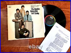 Beatles Yesterday and Today LP withLETTER t2553 original rainbow #6'66 MONO rare