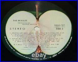 Beatles'lost Harrison Compressed' White Album Low # 0011199 Rare A28 B29 Matrix