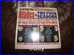 Beatles vs the Four Seasons lp vinyl mono vee jay