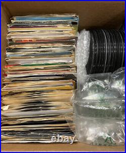 Classic Rock 45 Vinyl Record Lot 1960s to 1980s Instant Collection 200 Records
