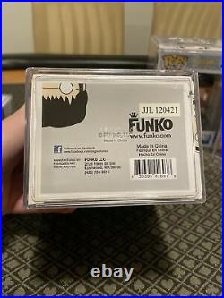 Complete Original Beatles Funko Pop Set 5 Figures Yellow Submarine withBlue Meanie