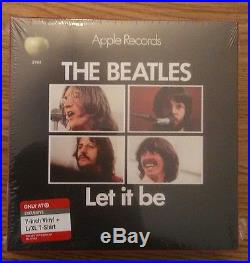 Complete set of The Beatles 7 vinyl & large T-Shirts Target 2011 new in boxes